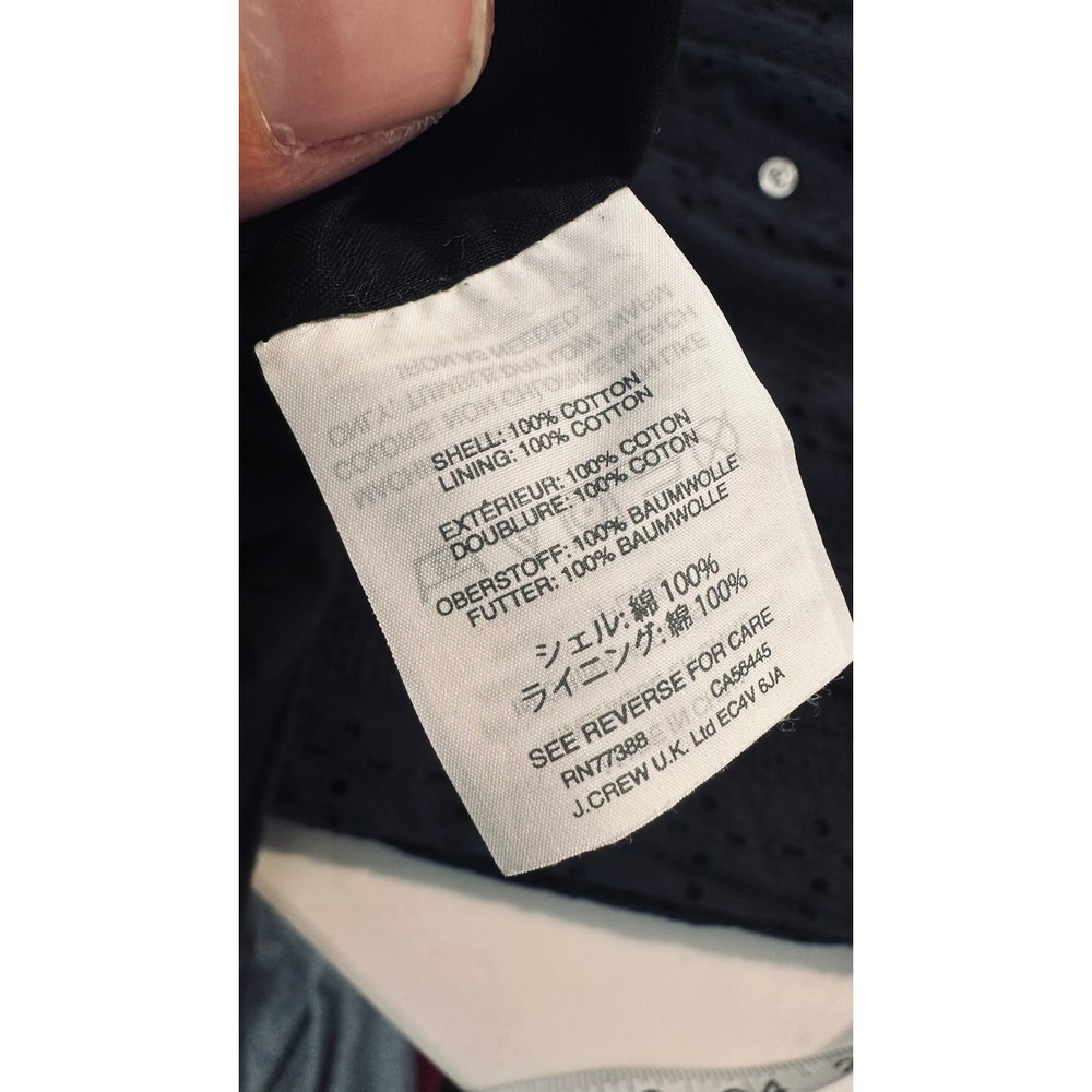 J. Crew Black Eyelet Midi Dress - Picture 16 of 16